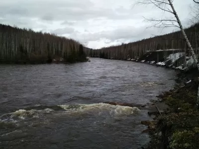 Километром выше с. Усьва